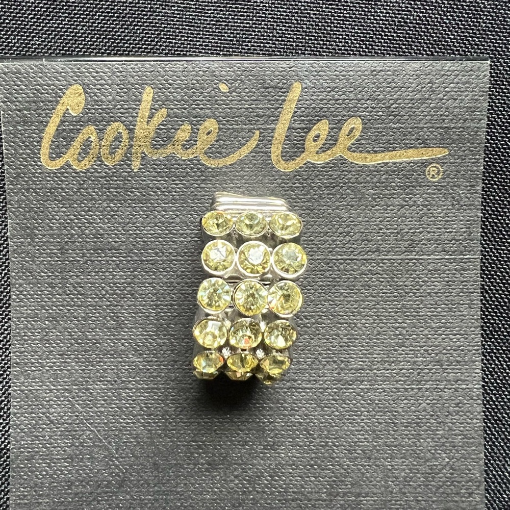☀️ Sunny YELLOW Crystal Ring